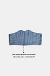 Zivame Non-Padded Short Slip Corset - Dark Wash — thumbnail 7